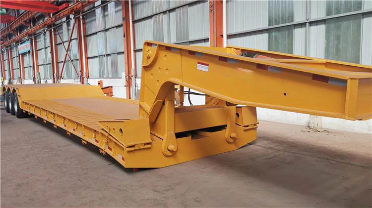 Tri Axle 50T Detachable Gooseneck Trailer manufacture Tri Axle 50T Detachable Gooseneck Trailer manufacture